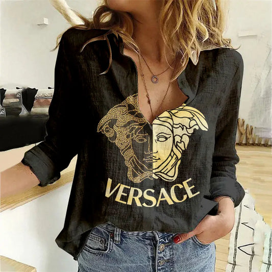 Limited Edition Versace Women Limited Shirt Luxury   MRS-NCY-0004WYHNOXD