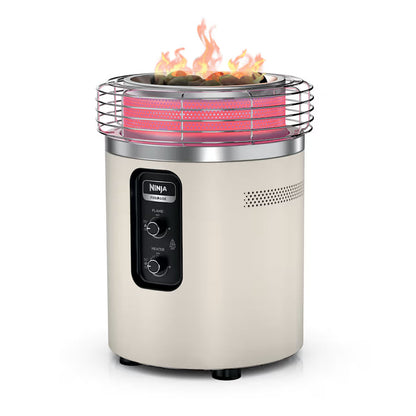 Nithtnja™ Fireside360™ Outdoor Propane Heater & Smokeless Fire Pit