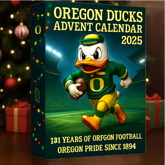 Oregon Ducks Advent Calendar 131st Anniversary â€?2025