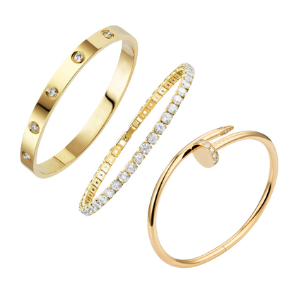3-Piece Bracelet Set Julia