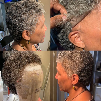 Easy Wear Pixie Cut Curly Hair Short Brazilian Wig