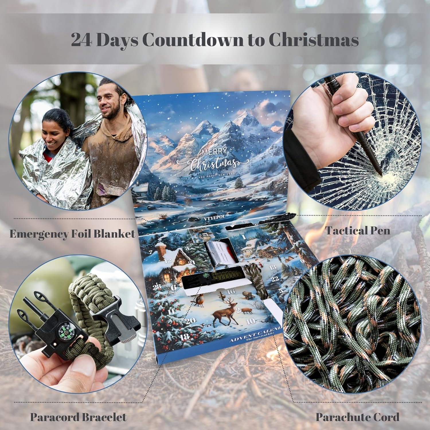 Survival Kit Advent Calendar 2024