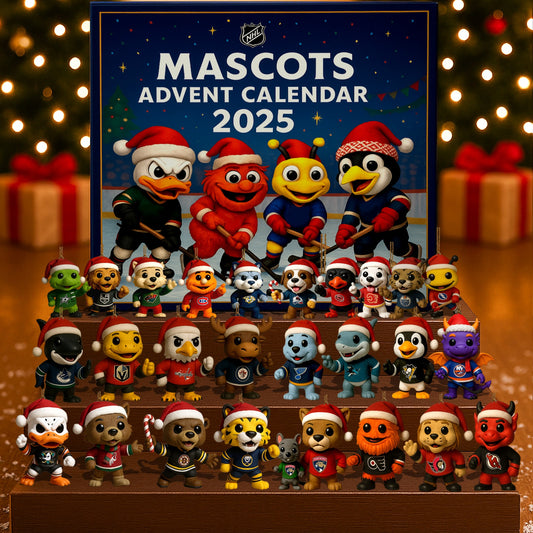 2025 NHL Mascots Advent Calendar