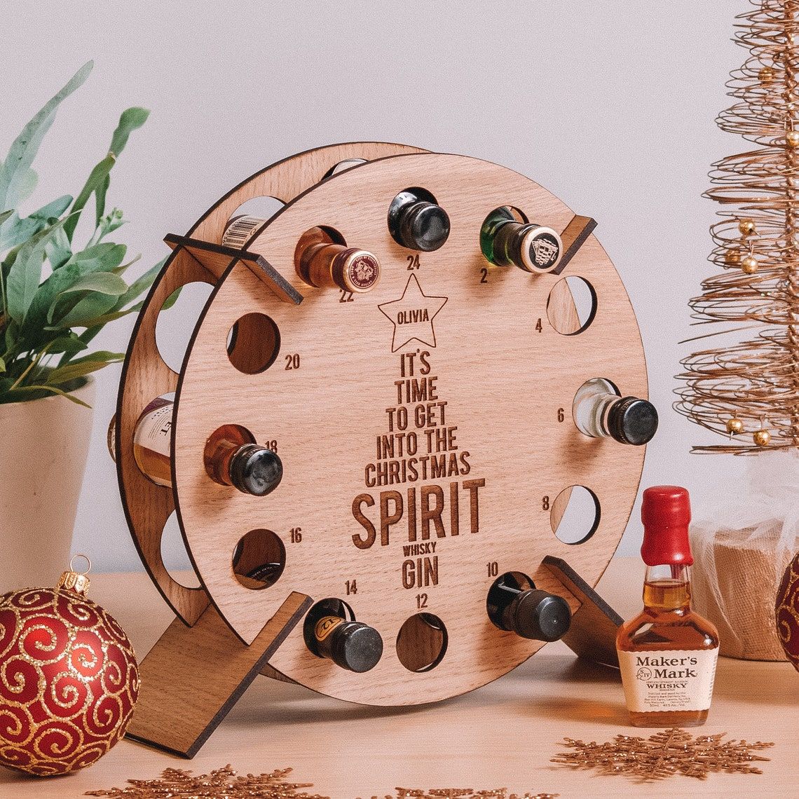 🎅  Advent Calendar For Drink Holder🍻