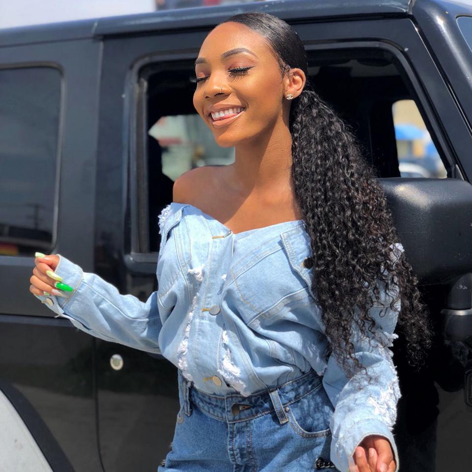 Peruvian Curly Hair 3 Bundles with Lace Frontal Closure- Hair