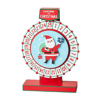 🎅CHRISTMAS HOT SALE🎁-Countdown Christmas Advent Calendar Wheel(BUY 2 FREE SHIPPING)