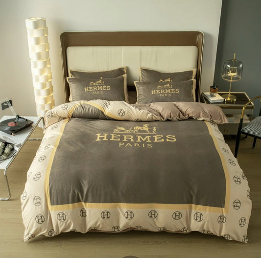 Premium Luxury Brand Bedding Set   DN16030902