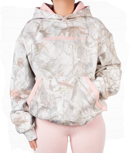 LIGHT CAMO/PINK PUFF STATE HOODIE