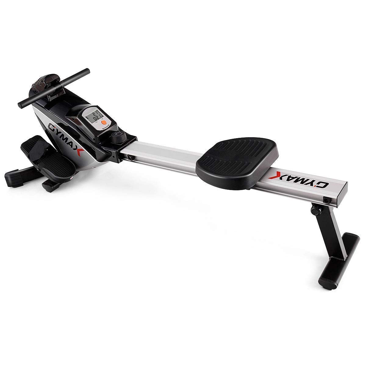 Folding Rowing Machine,Magnetic Rower with Adjustable Resistance and LCD Display
