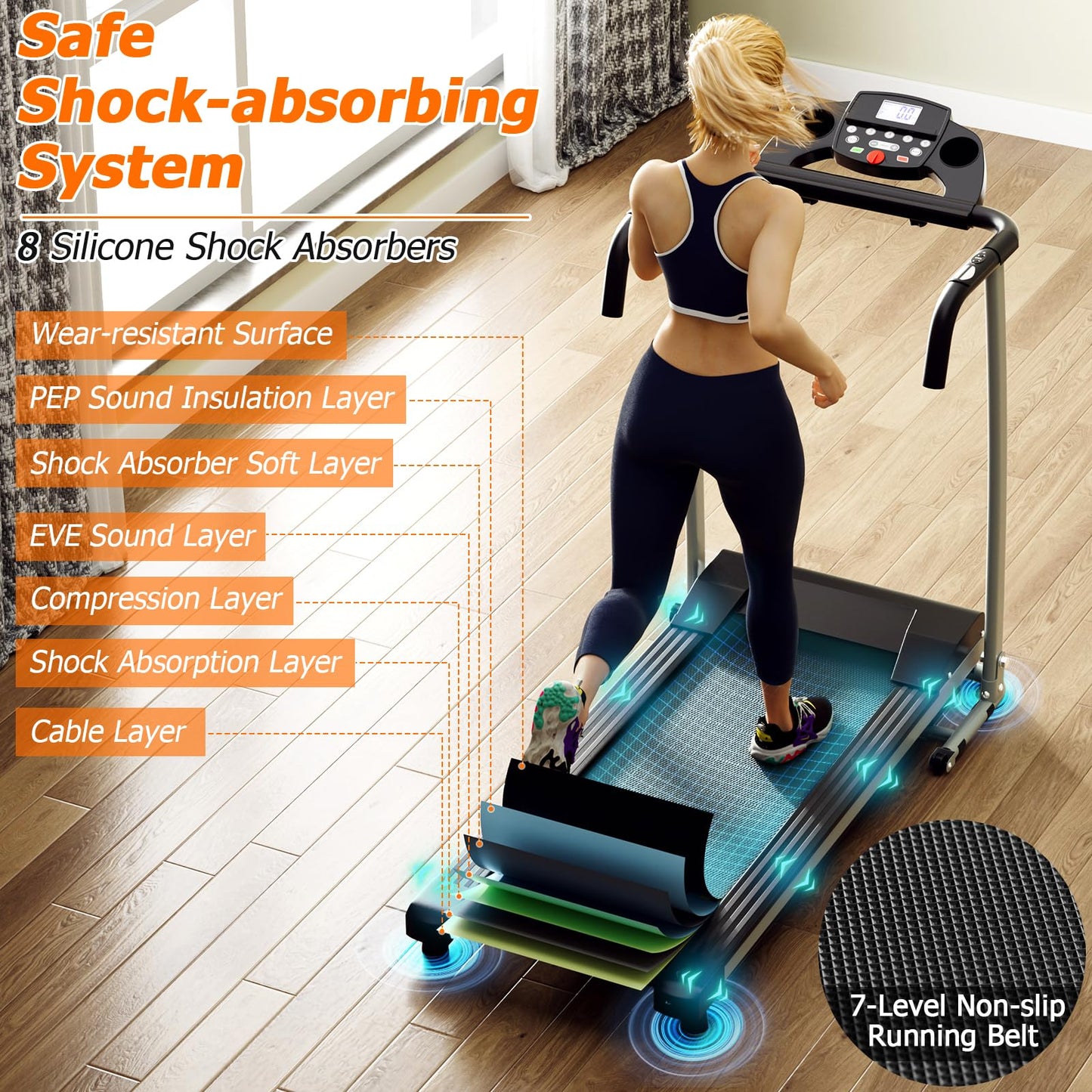 Goplus Foldable Treadmills for Home