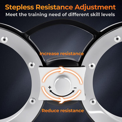 Goplus Burn Machine Arm Workout Equipment with Adjustable Resistance