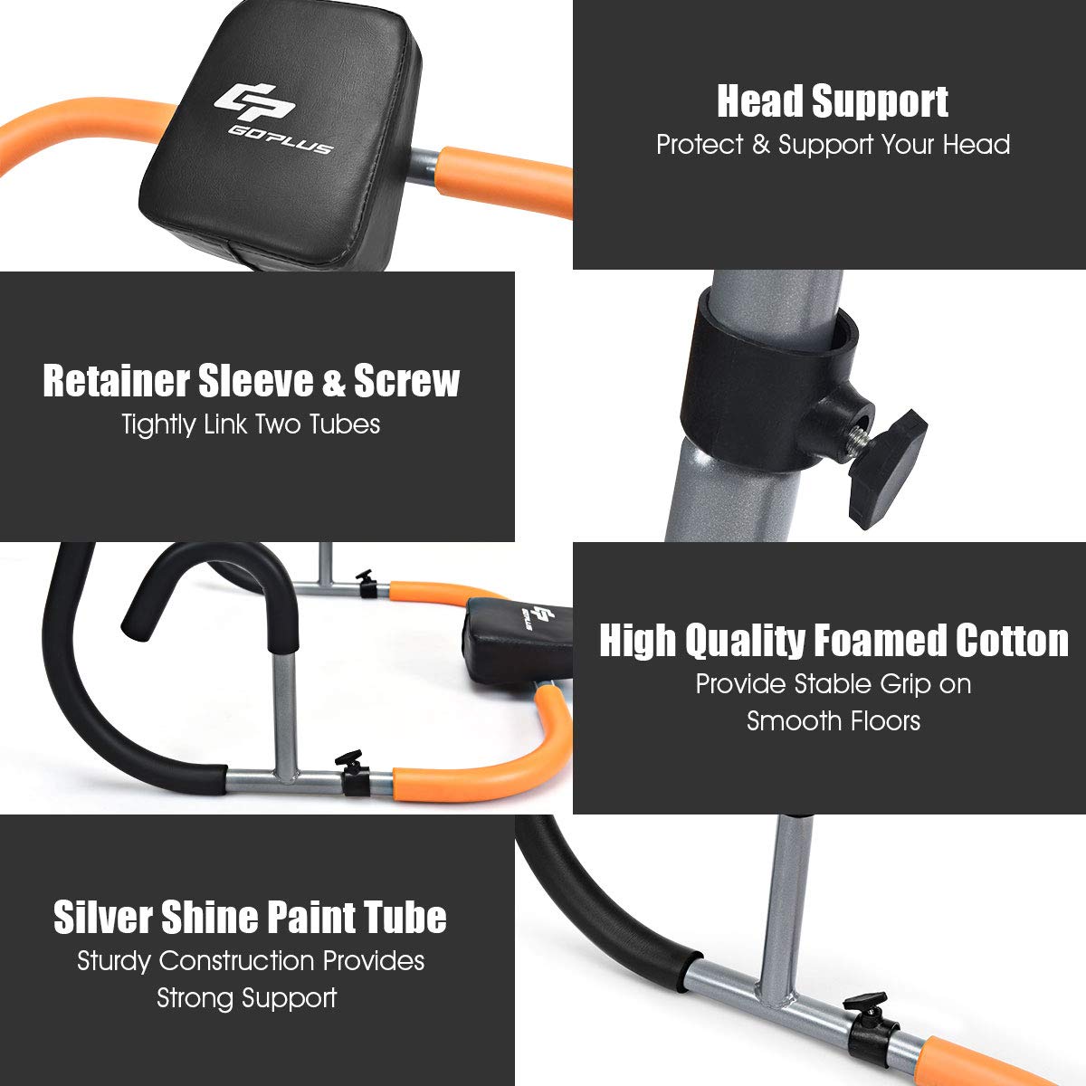 Goplus Ab Fitness Crunch, Ab Trainer