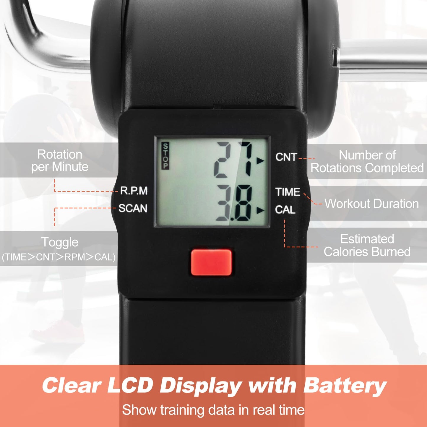 Goplus Mini Exercise Bike