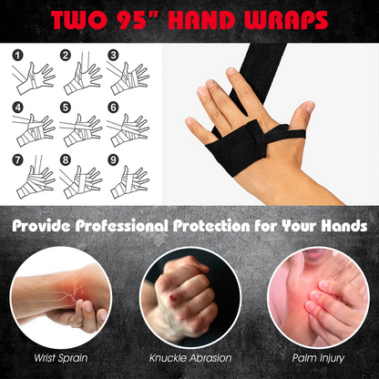 Goplus Punching Bag Set for Kids , Filled Boxing Heavy Bag with Punching Gloves & Hand Wraps