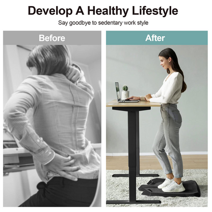 Anti Fatigue Standing Desk Mat, Ergonomic Cushioned Comfort Floor Mat