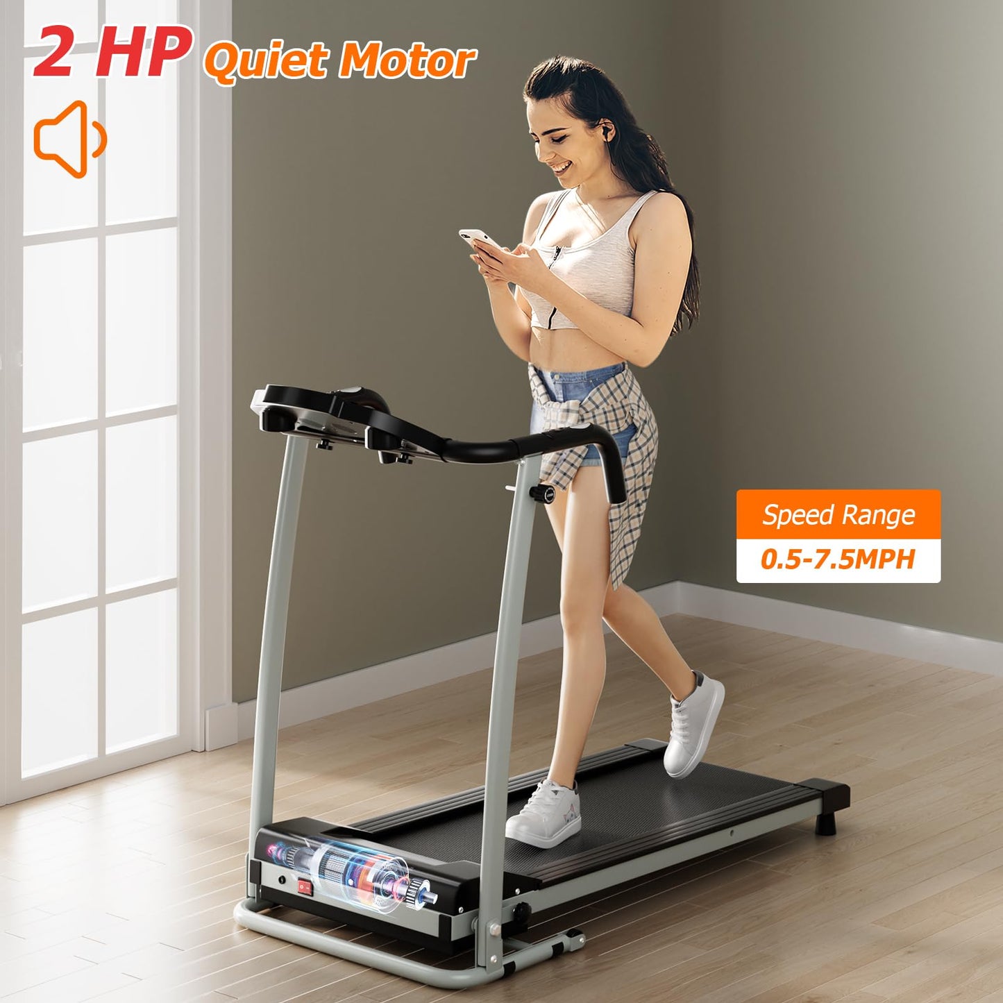 Goplus Foldable Treadmills for Home