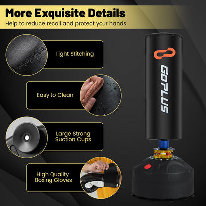 Goplus Freestanding Punching Bag