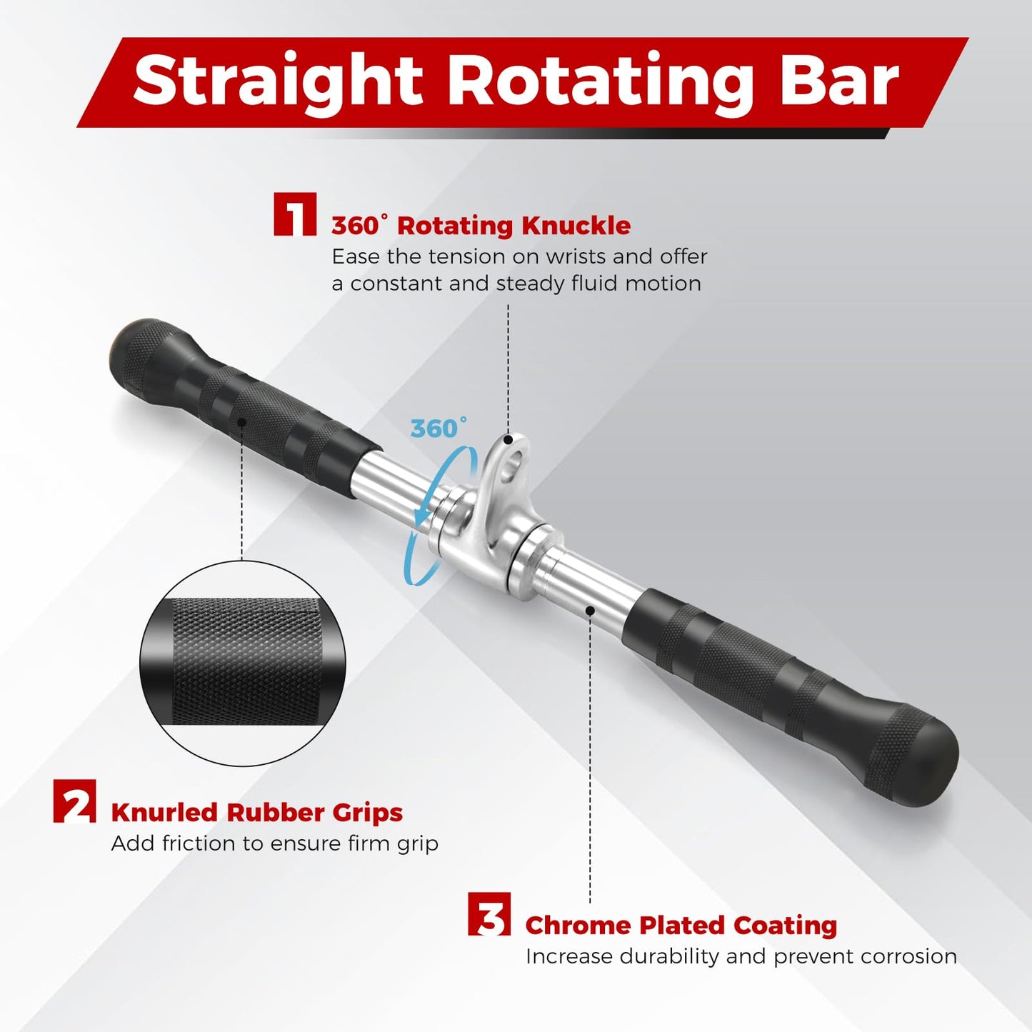Goplus Cable Machine Attachment Set