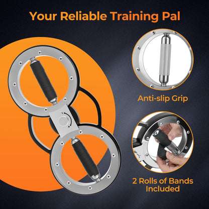 Goplus Burn Machine Arm Workout Equipment with Adjustable Resistance