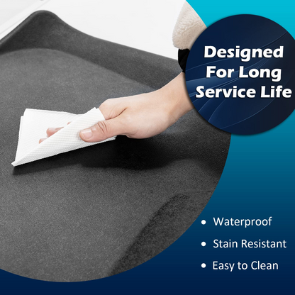 Goplus Anti-Fatigue Standing Desk Mat, Not Flat Comfort Mat with Massage Points