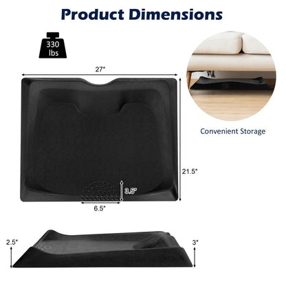 Goplus Anti-Fatigue Standing Desk Mat, Not Flat Comfort Mat with Massage Points