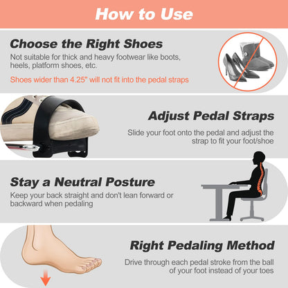 Goplus Mini Exercise Bike