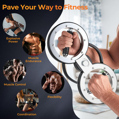 Goplus Burn Machine Arm Workout Equipment with Adjustable Resistance