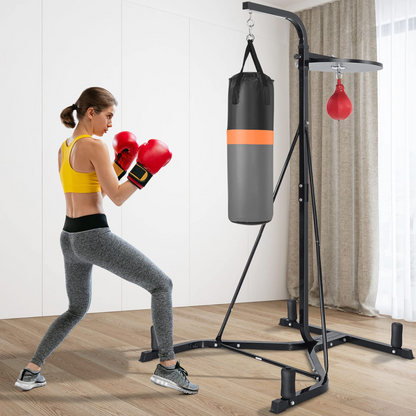 Goplus Boxing Stand for Heavy Bag and Speed Bag