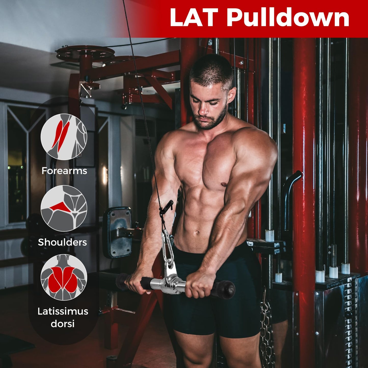 Goplus Cable Machine Attachment Set