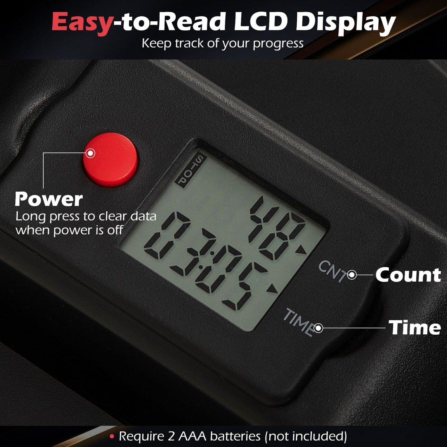 Goplus 2 in 1 Twist Stepper with Handlebar Waist Twister Platform & LCD Monitor