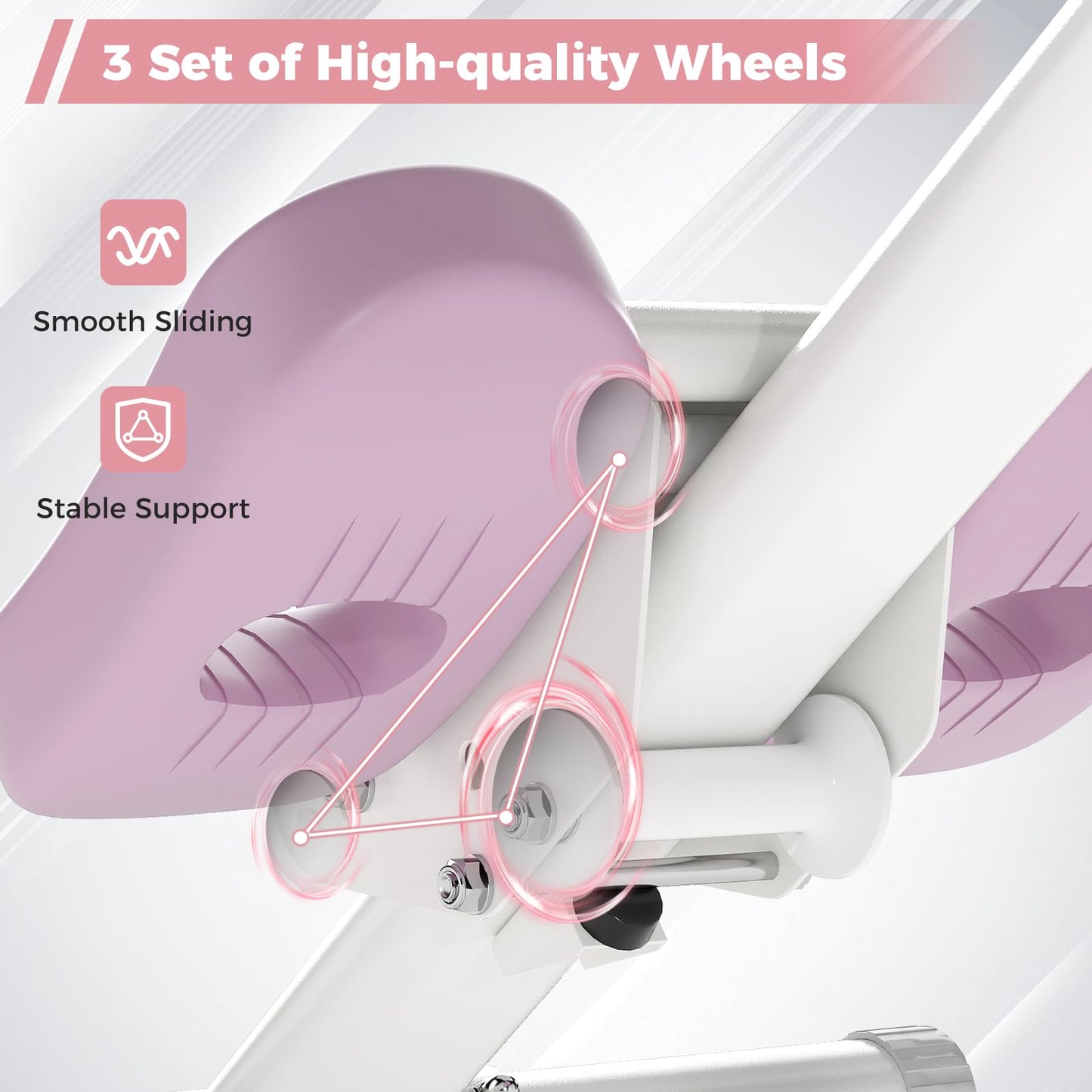 Goplus Adjustable Foldable Ab Workout Equipment with Knee Protection