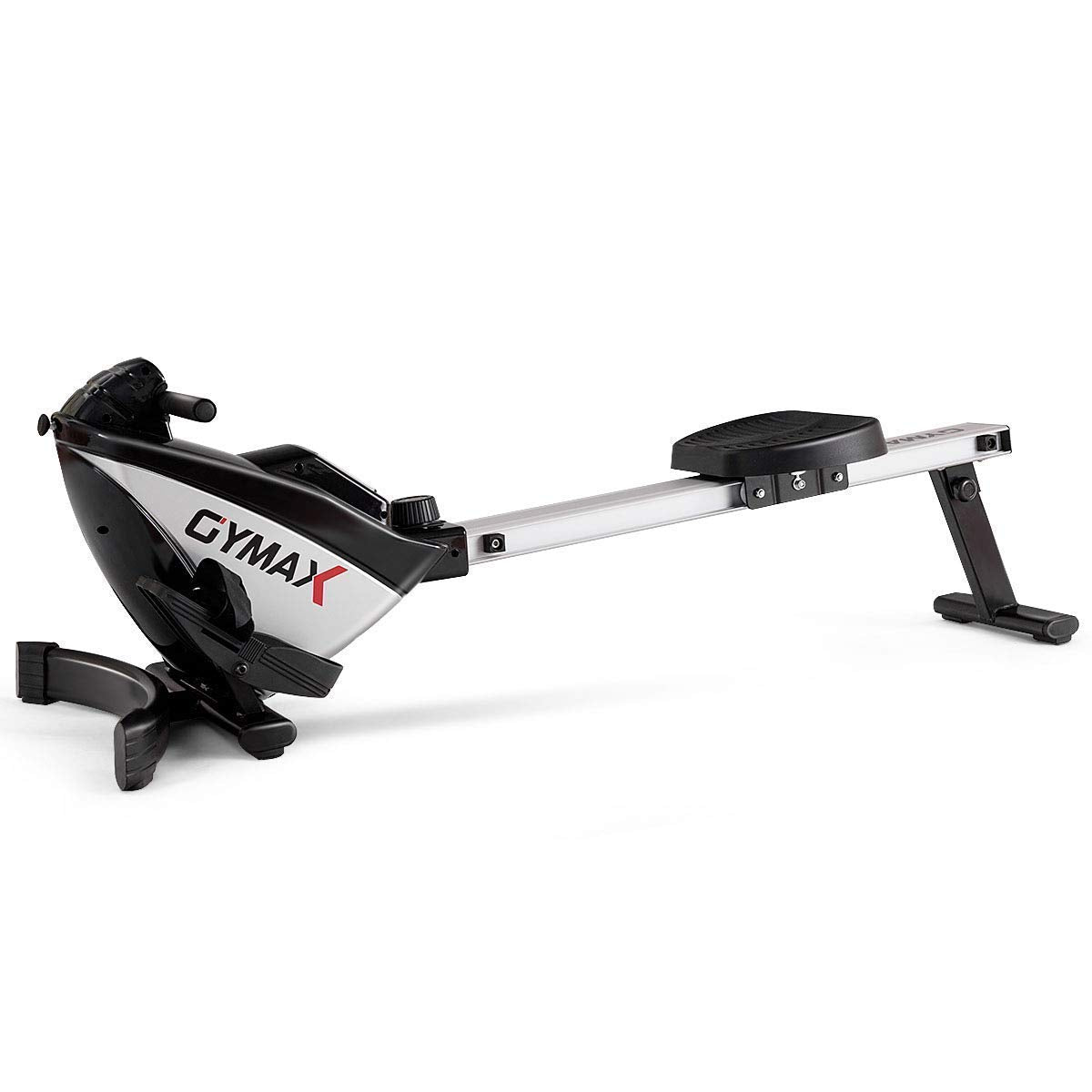 Folding Rowing Machine,Magnetic Rower with Adjustable Resistance and LCD Display