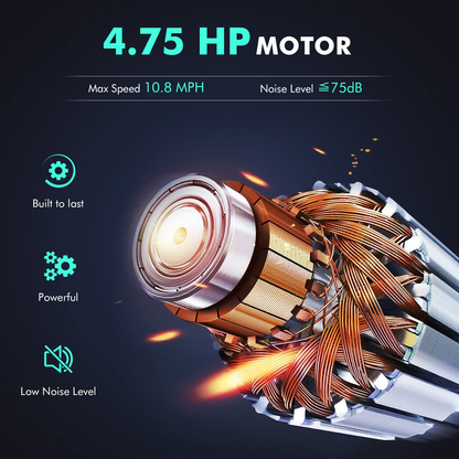 Goplus 4.75HP Folding Treadmill with 15% Auto Incline, Electric Superfit Treadmill w/Voice and APP Control