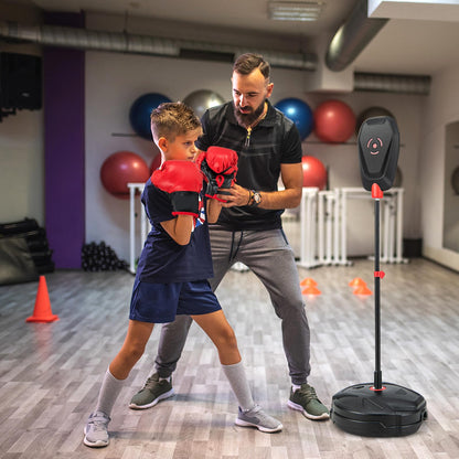 Goplus Inflation-Free Punching Bag, Boxing Bag Set with Boxing Gloves