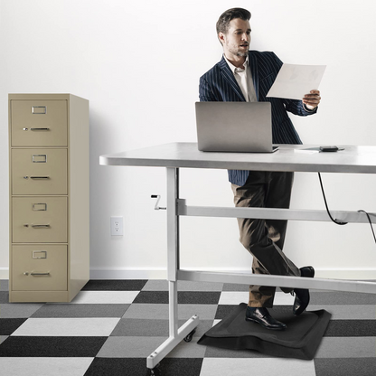 Goplus Anti-Fatigue Standing Desk Mat, Not Flat Comfort Mat with Massage Points
