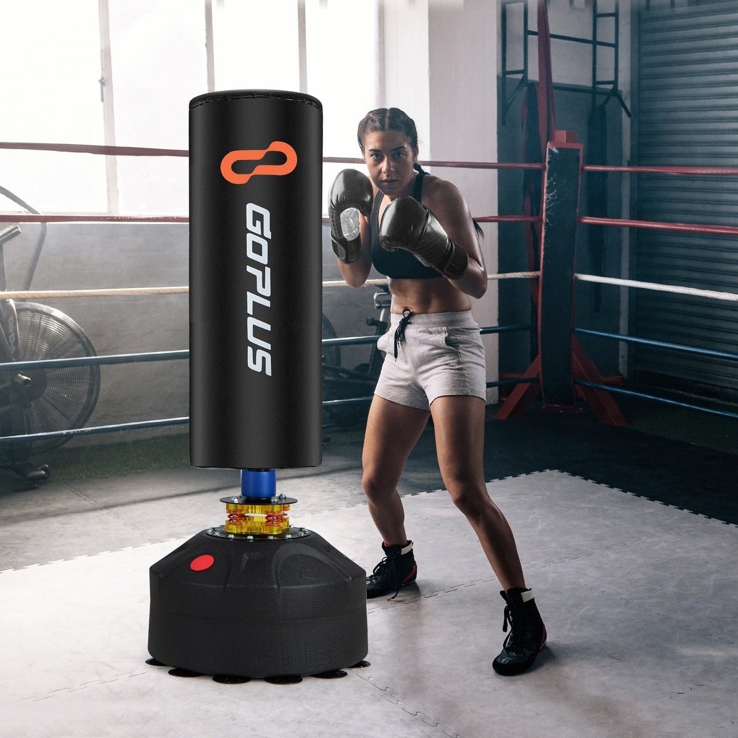 Goplus Freestanding Punching Bag