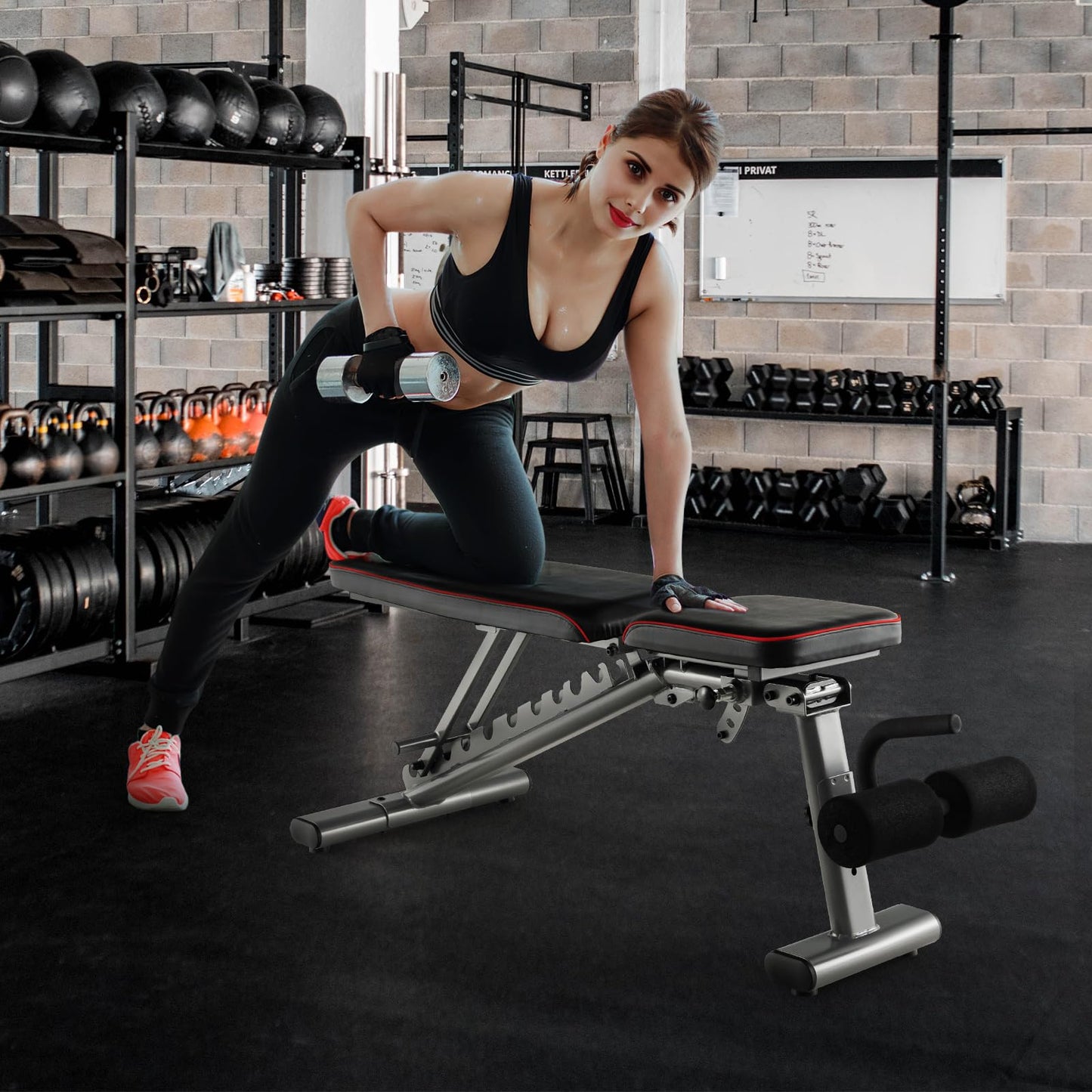 Goplus Adjustable Weight Bench