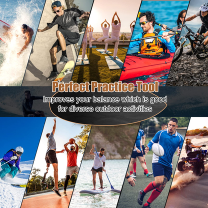 Goplus Balance Board Trainer, 500 LBS Weight Capacity Balancing Board for Core Strength, Skateboard