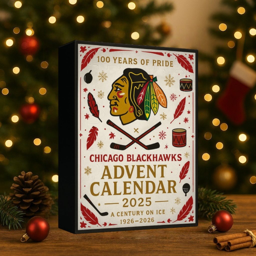 Chicago Blackhawks 100th Anniversary Advent Calendar