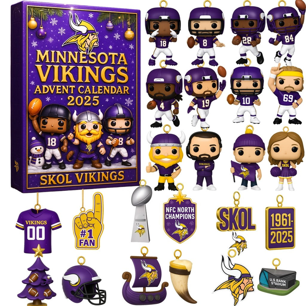Minnesota Vikings Advent Calendar 2025