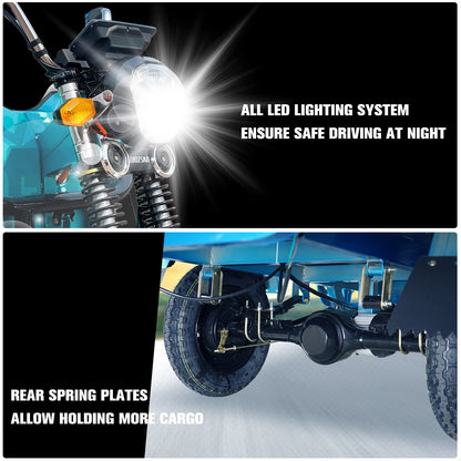 Electric freight tricycle Mini Truck Electric Cargo Tricycle For Cargo