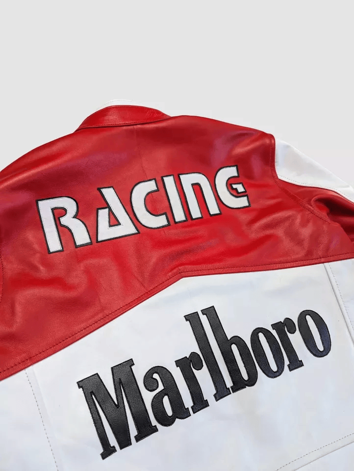 Marlboro Racing Leather Jacket - Classic Edition
